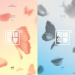 The covers of the two album versions for The Most Beautiful Moment in Life, p.2