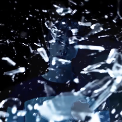 A mirror cracking in front of Jin (Blood, Sweat & Tears Japanese version)